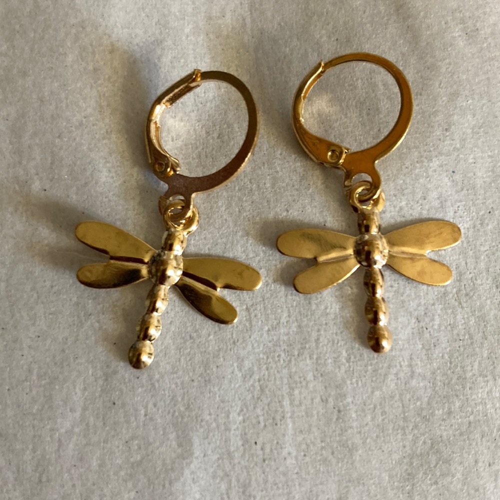 Dragonfly earrings